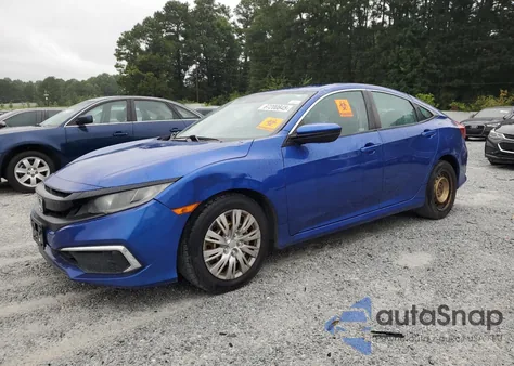 2020 Honda Civic Lx z USA, uszkodzony, nr VIN 2HGFC2F67LH545977